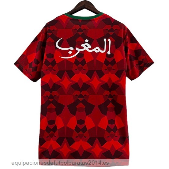 Nuevo Tailandia Especial Camiseta Marruecos 2024 Rojo Baratas